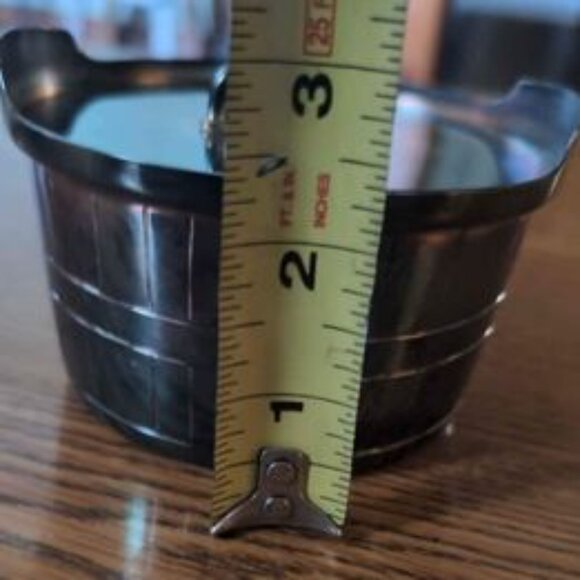 Mid Century Moern Gorham vintage 1950's butter tub - Picture 7 of 8